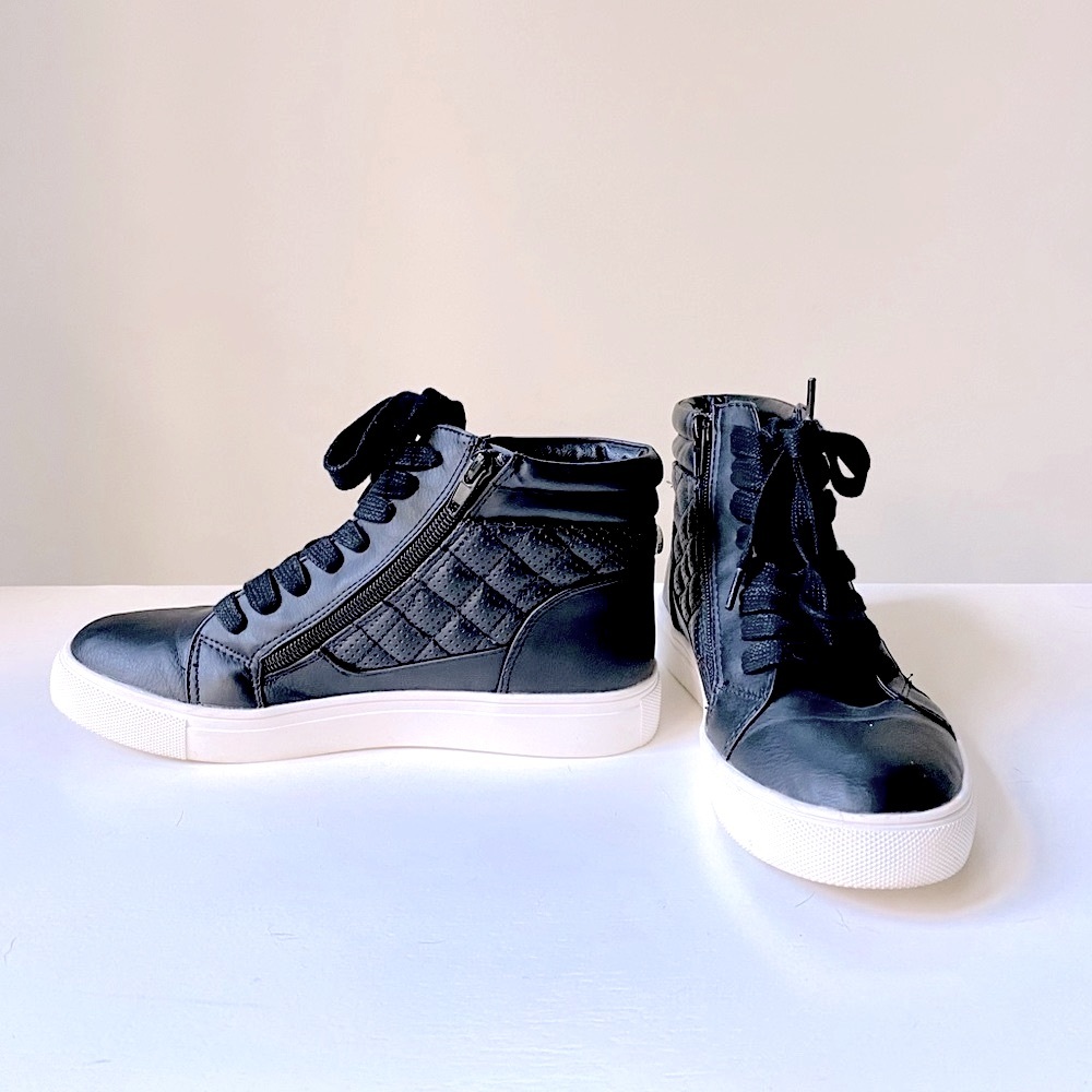 Steve Madden Black Euriah High-Tops